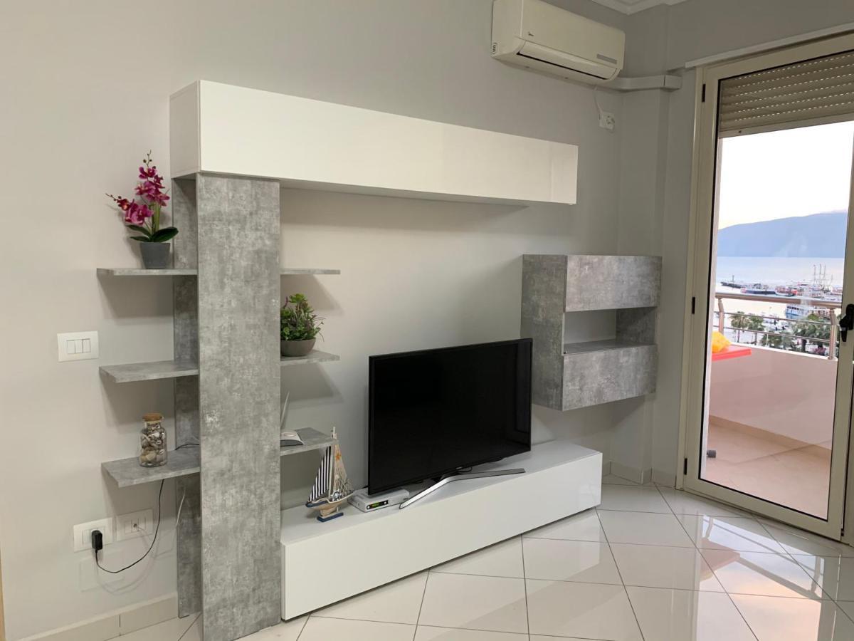 Pearl Seaview Apartment Vlorë Exterior foto