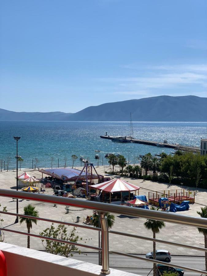 Pearl Seaview Apartment Vlorë Exterior foto